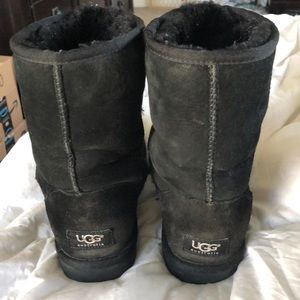 Black ugg boots size 7